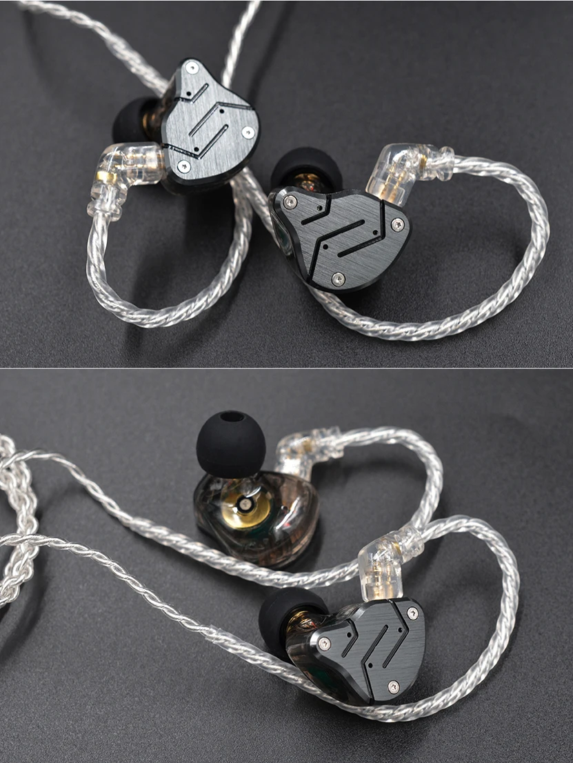 Kz Zsn Earphones Silver Plated Upgrade Cable 2pin Goldplated Pin 0.75mm Earphone Buy Kz