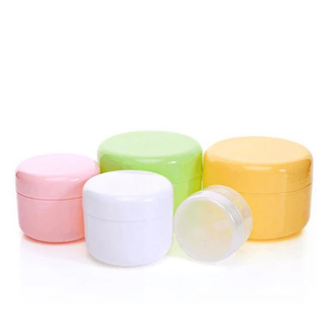 Empty Plastic PP Cream Jars for Cosmetics .jpg