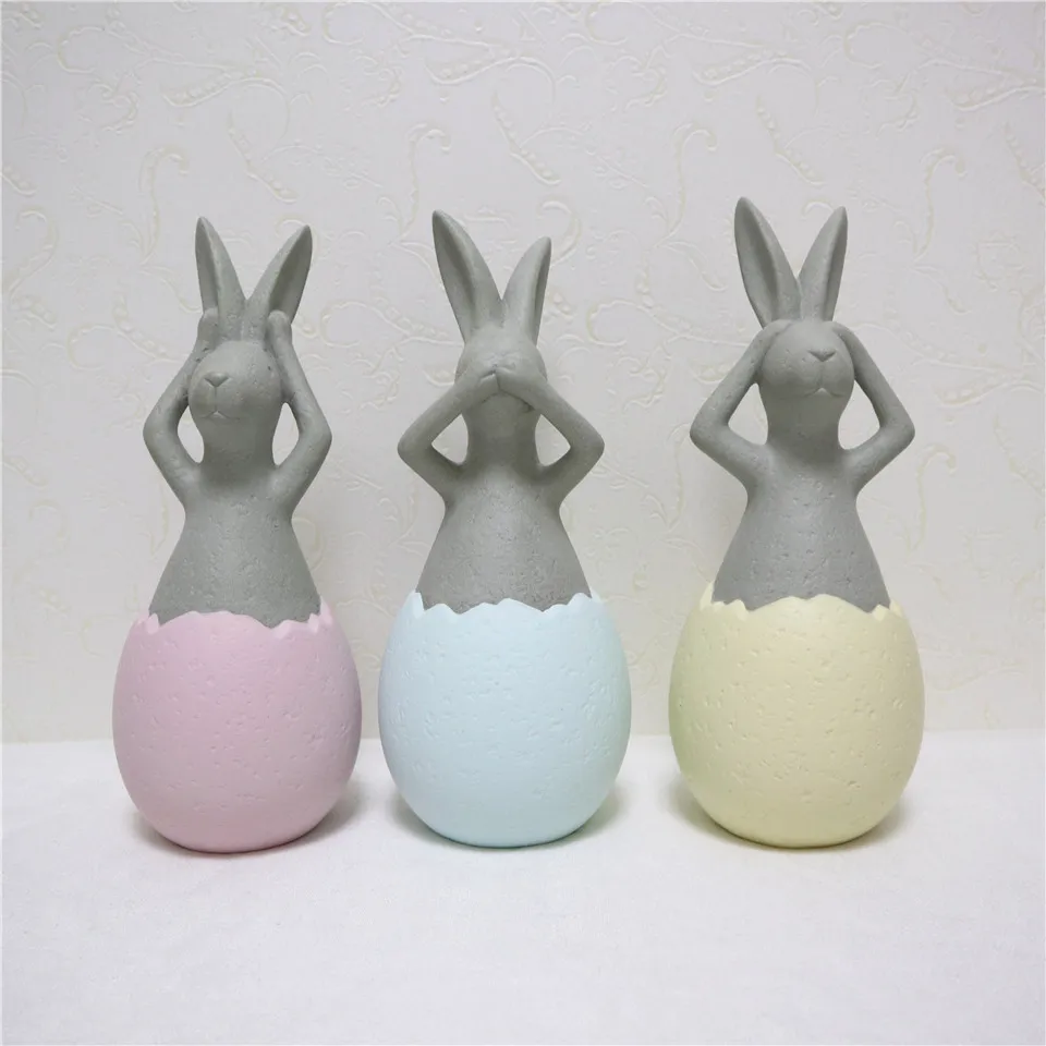 Home Decor Ceramic Easter Bunny Easter Bunny Candle Holder Buy Stuffed Easter Bunnies,Cheap