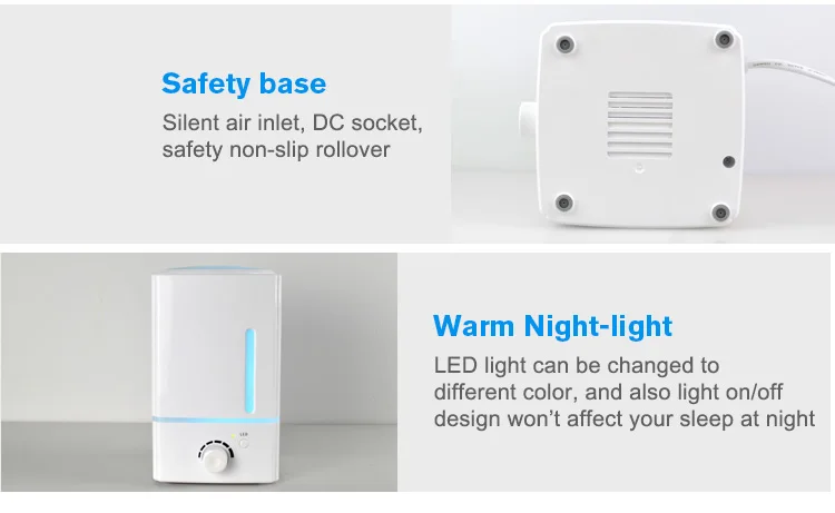home appliances decoration hold house happy healthy fresh air fog spray classic ultrasonic humidifier