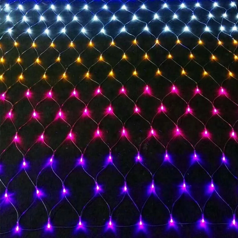 2018 hot Christmas decorative LED fishing net light