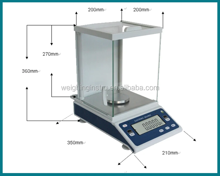 0.1mg Electronic Precision Analytical Balance - Buy 0.1mg Electronic ...
