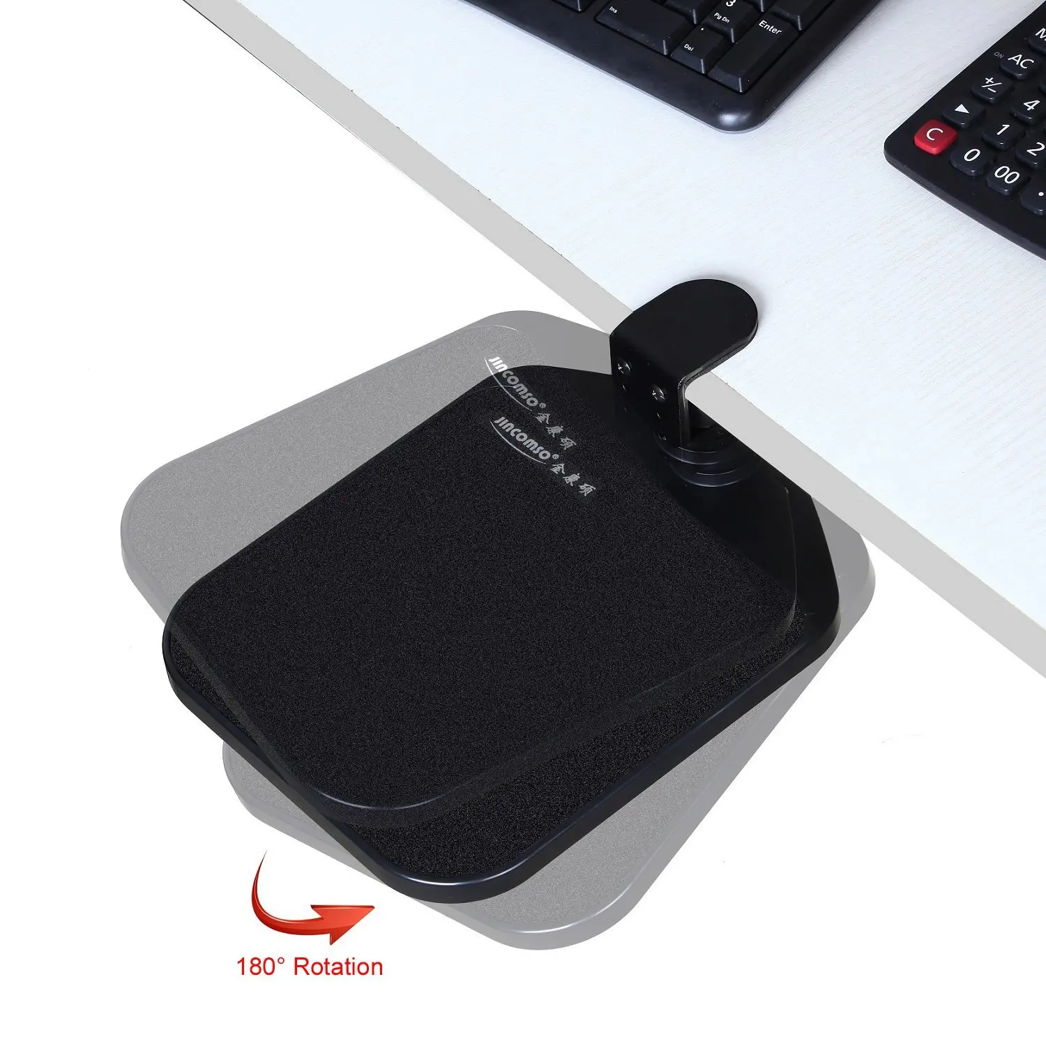 Ergonomic Mouse Platform Under Desk Ergonomic Wrist Rest Mouse Pad