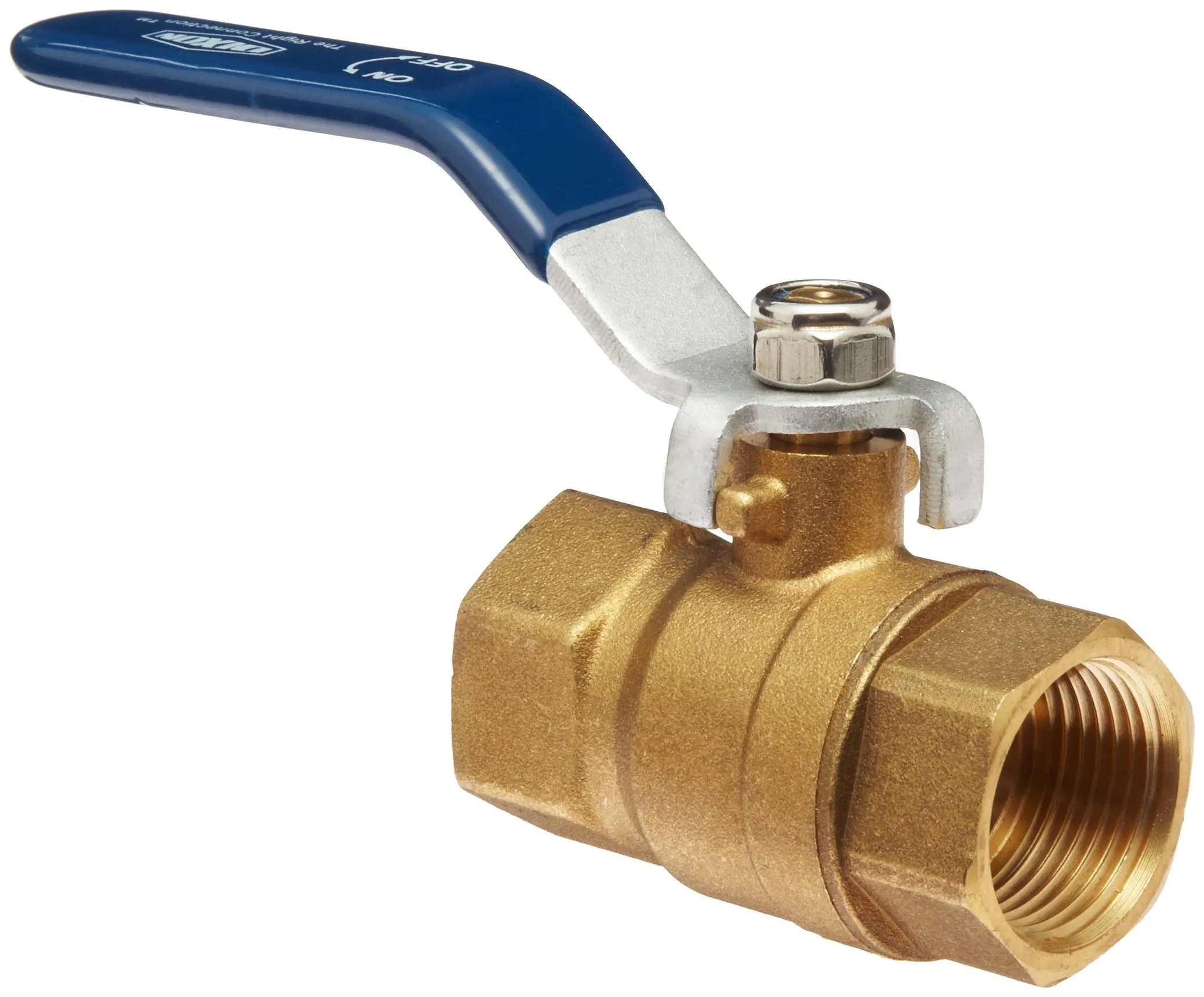 Ball valve 1. Ball Valve 87e-1 1/2-Oh. Valve,Ball 2" SAE thread, 2 Part body, Brass.