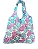 Foldable shopping bag wholesale reusable 210d polyester shopping tote bag for promotional