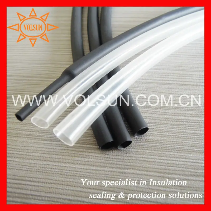 125degree Heat Shrink Plastic Protective Tube For Cable Insulation Buy Heat Shrink Plastic 