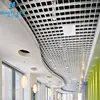 2019 Latest Building Materials Reflective Aluminum Grid Ceiling Panel