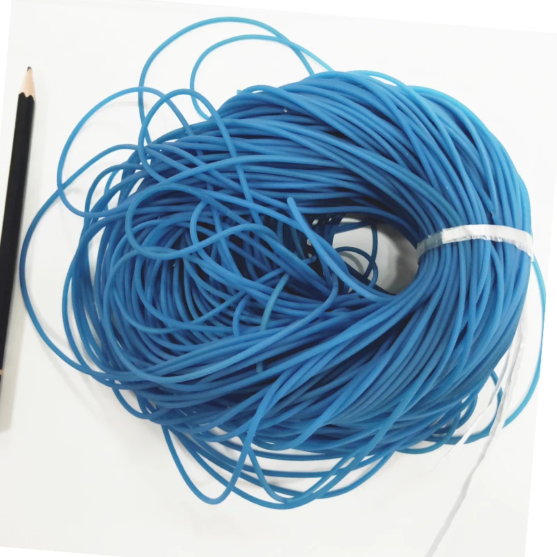 2.3mmx0.7mm Plastic Fishing Rod Tube Different Color Different Size