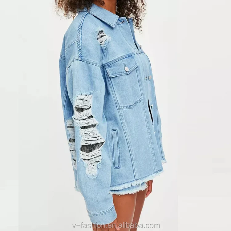 heavy denim coat