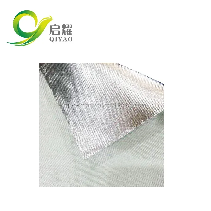 Fireproof And Heat Insulation Reinforced Glass Fiber Cloth Aluminum ...