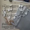 Wholesale Piano Musical Instrument Magnets Note Music PVC EVA 3D Magnetic Music Note for Teaching Learning
