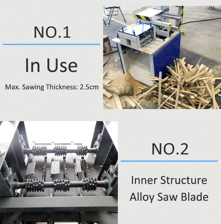 NEWEEK sawing width 20-50 mm board plywood trimming wood edger saw