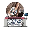 Belt Textile Direct to Fabric Silk Spandex Lycra ElasticSaree printing machine