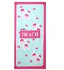 OEM Custom Sublimated Photo Printed Organic Microfiber Cartoon Large Various Beach Towel Bath Wholesale