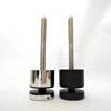 aisi 304/316 stainless steel mirror/satin tube handrail bracket vertical railing fittings for stair/balcony/deck/proch/fence