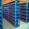 Steel storage shelf rack with warehouse plastic storage bins