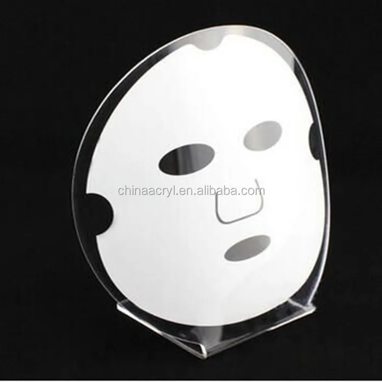 Hot Sale High Clear Acrylic Face Mask Display Stand Buy Acrylic Face
