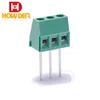 5.0mm PCB Euro Type DC Brass Crimp Connectors Terminal Block