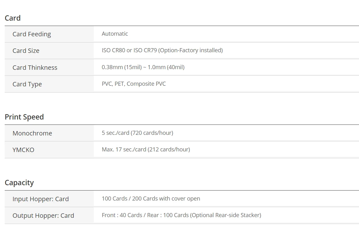 IDP Smart 51S Single-sided ID Card Printer,SMART-51S single sided plastic pvc card printers with one YMCKO color ribbon