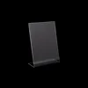 Restaurant Display Sign Holder A5 Paper Holder Stand 8.5" x 11" Acrylic Display Frame