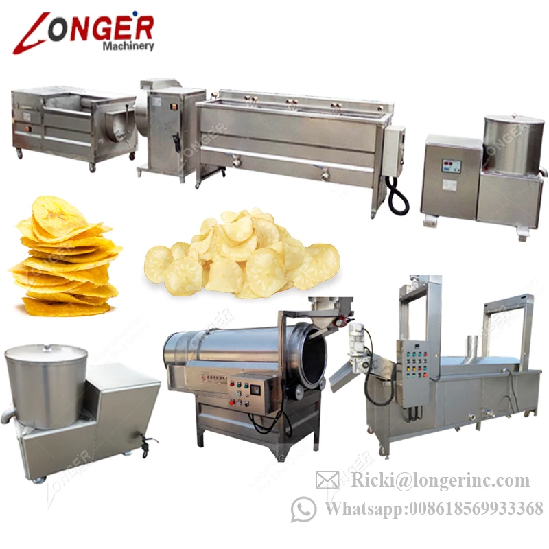 Professional Industrial Automatic Potato Crisp Plant Cost Frozen French