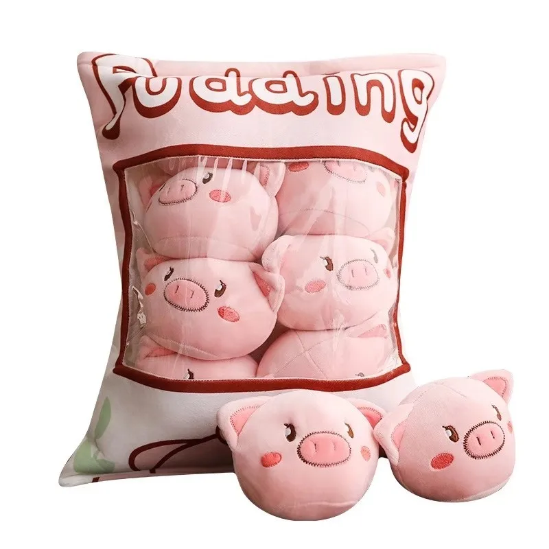 cute snack pillow stuffed animal toys