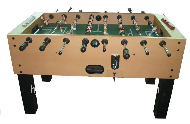 New Fashion Electronic Coin Machine Foosball Table/soccer Game Table