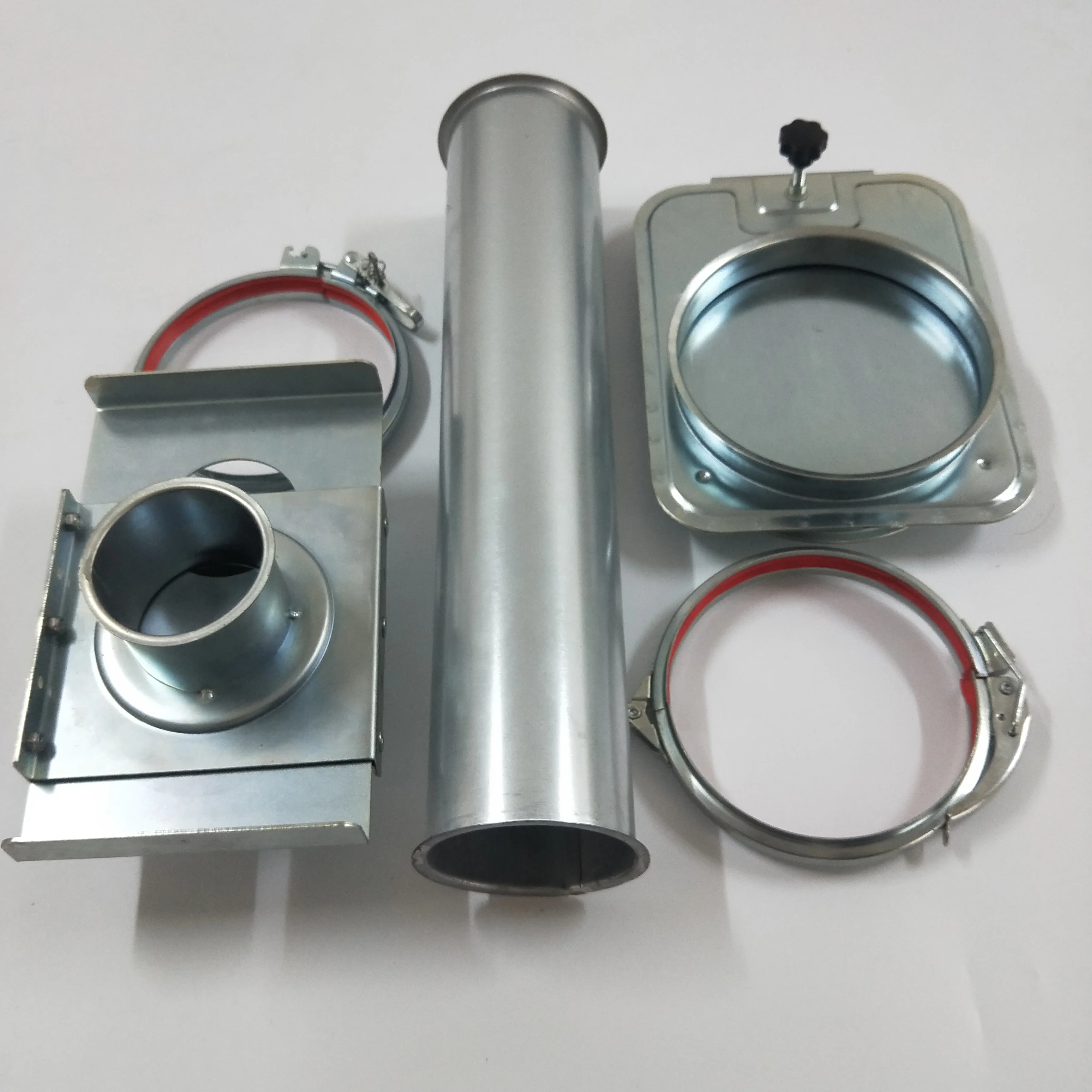 Newly Galvanised Pneumatic Blast Gate Buy Pneumatic Slide Gate For 4