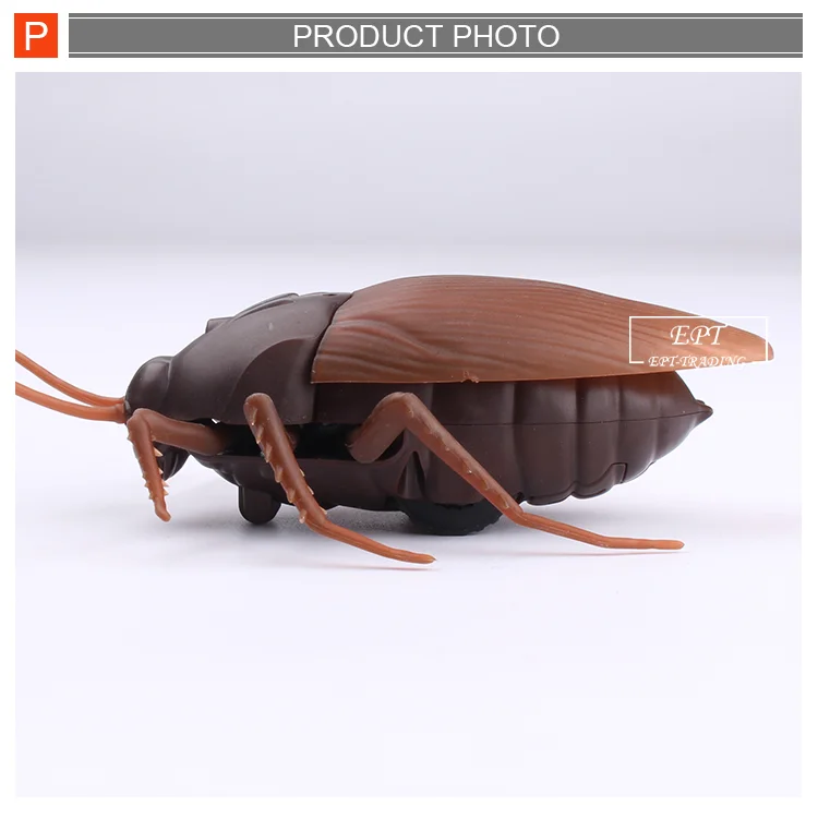 Realistic Novel Spooky Toys Infrared Rc Cockroach Radio Control Roach