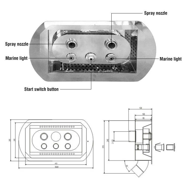 Counterflow Pool Training Device Swimming Pool Training Water Jet