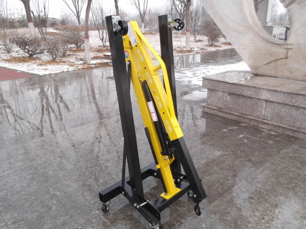 2 Ton Folding Engine Hoist Hydraulic Lifting Hoist Shop Crane - Buy ...