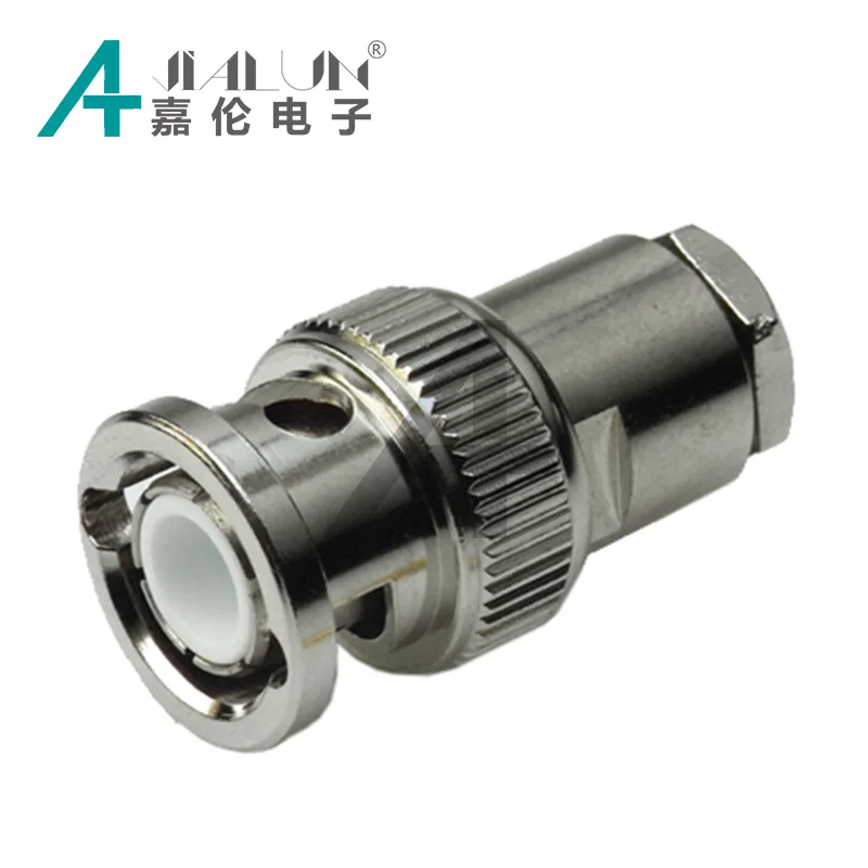 BNC-conector Crimp-versi/ón para cable RG 58 U di/ámetro de 5,0 mm 20 unidades