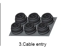 easy installed cable clamp hs code for corrugated cable