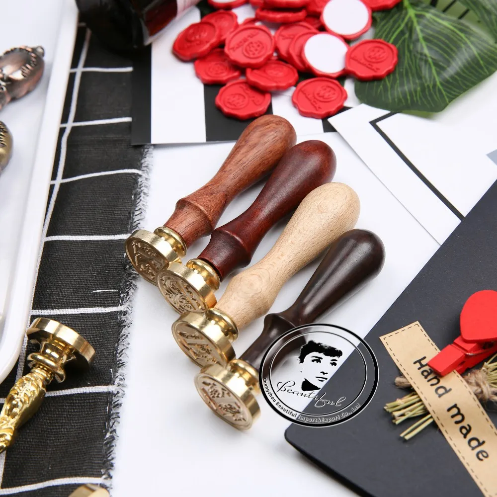 Diy Customized Wax Seal Stamp Rosewood Handle Wood Handle 1314 Buy