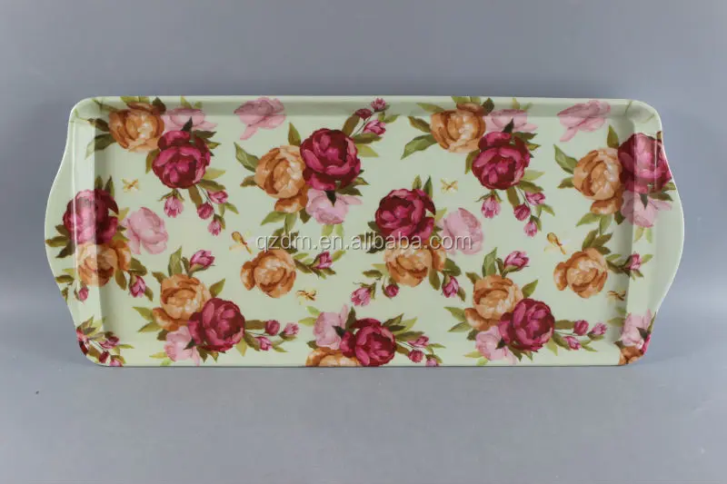 Homeware melamine rectangle tray