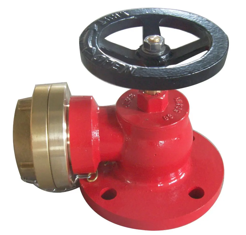 2.5'flange Angle Landing Valve - Buy Angle Valve,Flange Type Brass ...