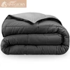 Saint Glory Reversible Goose Down Alternative Comforter 3 Piece Full/Queen Size Includes 1 Comforter, 2 Shams
