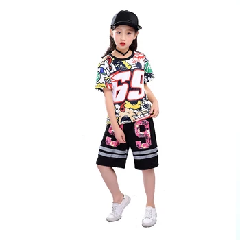 Colorful Unibest Kids Hip Hop Rapper Costume Colorful Unibest Kids Hip Hop Rapper Costume