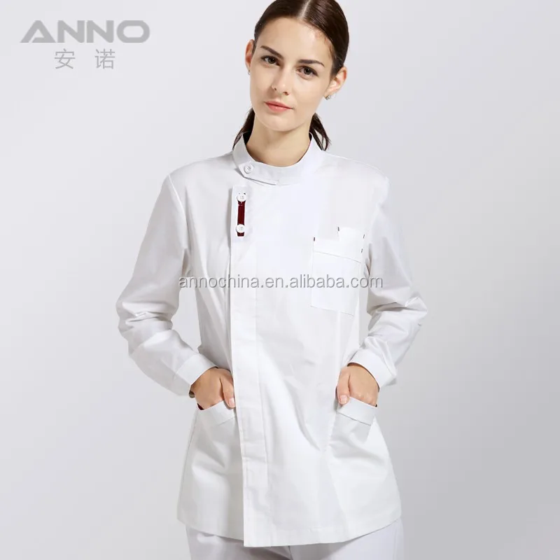 Oem Modern Design White Nurse Uniform Nurse Jacket Buy