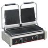 Multipurpose automatic electric contact grill commercial 2-plate bread toast machine