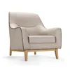 S022 White genuine leather sofa set