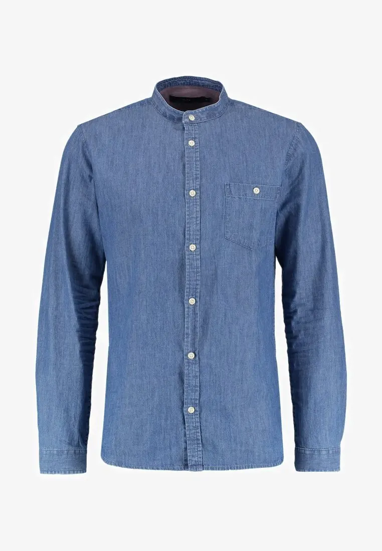 mens light blue slim fit shirt