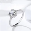 W166 Excellent cut Princess Value fashion female ring by Moyu