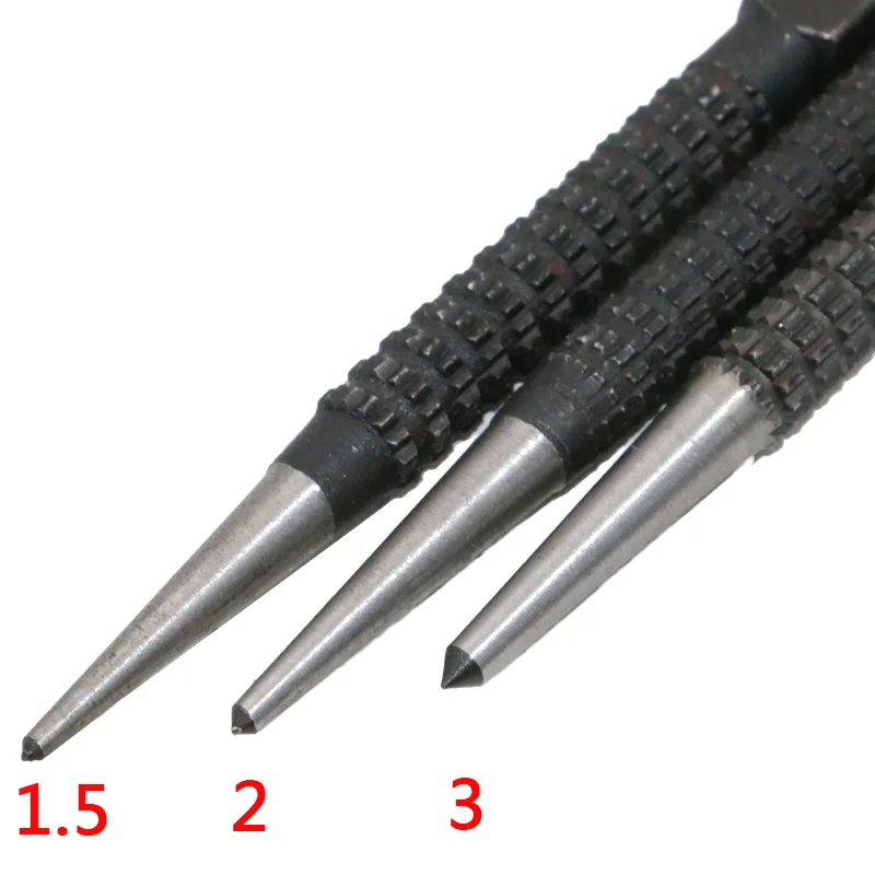 3pcs In 1 1.5/2/3mm High Hardness Professional Grade Sample Punches ...