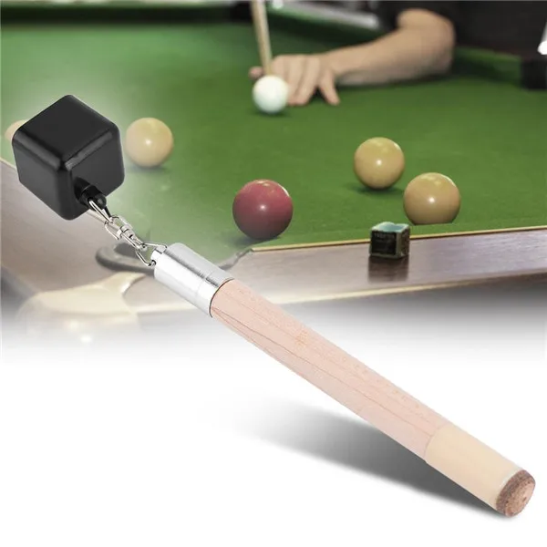 2 In 1 Wood Shaper Pick Pricker Chalk Holder Cover Billiard Snooker