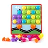 Big Granule Button Nail Children Early Education Diy Toy Puzzle