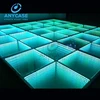 Deep Tunnel Magic Mirror Effect 3D Led Dance Floor For Stage Lighting