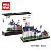 Weagle mini block toy schloss neuschwanstein interesting educational games for adults