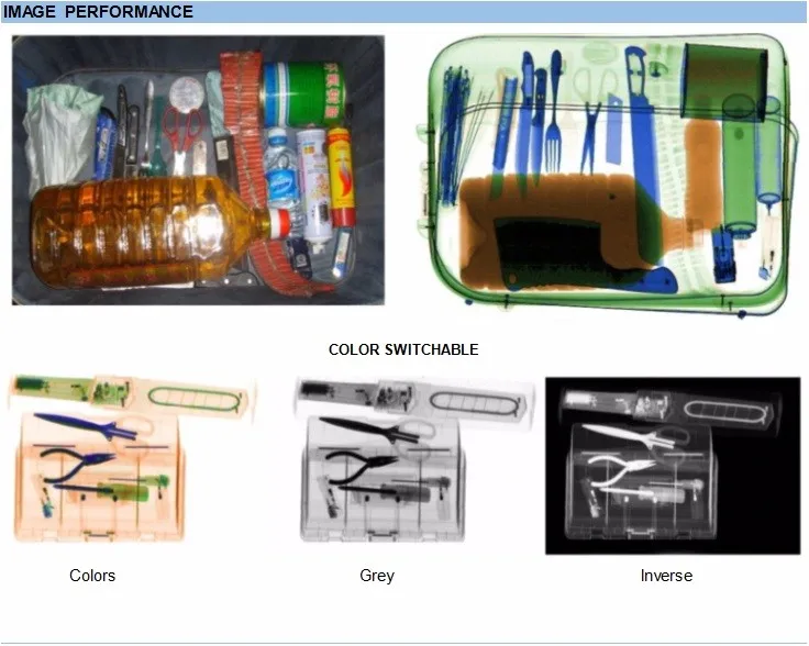Reasonable Price and Stand Out Quality X-Ray Baggage Scanner For Airport Security Use