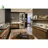 Fashion modern high quality jewelry kiosk showcase,shopping mall kiosk